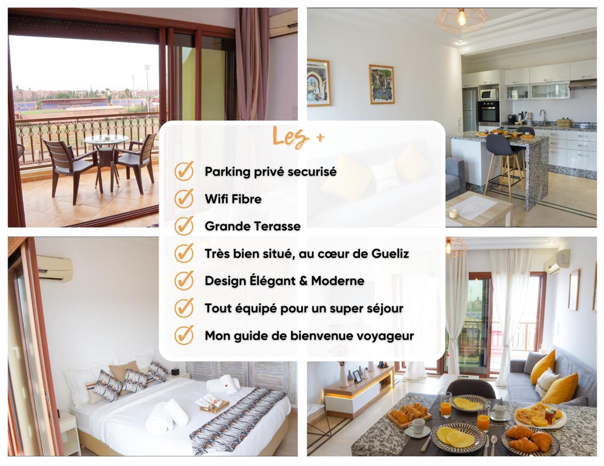 Cosy Cocon Au Coeur De Gueliz-parking Gratuit Apartment Marrakesh